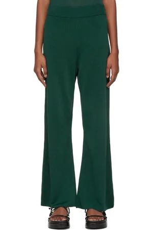 STUDIO NICHOLSON Green Arve Lounge Pants