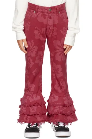 ERL Jeans - Kids Hibiscus Jeans