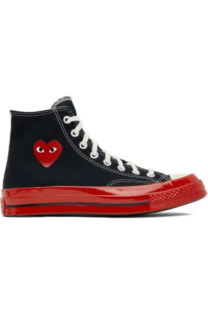 Comme des Garçons & Red Converse Edition Chuck 70 Sneakers