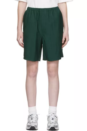 Ami Women Shorts - SSENSE Exclusive Green Viscose Shorts
