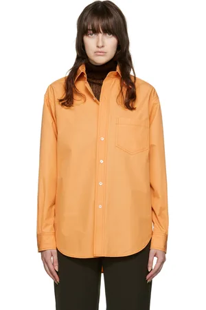 Maiden Name SSENSE Exclusive Orange Andy Shirt
