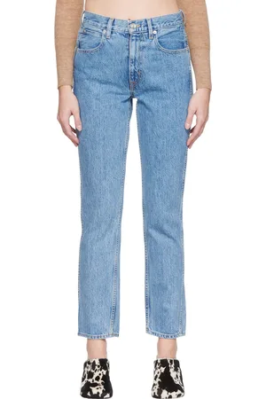 SLVRLAKE Blue Virginia Slim Jeans