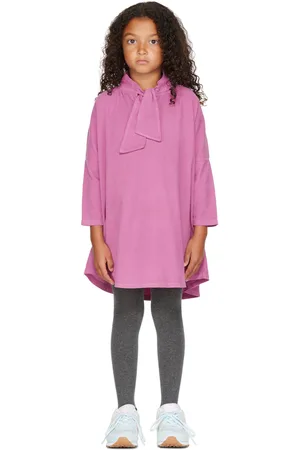 Longlivethequeen Kids Purple Babyrib Dress