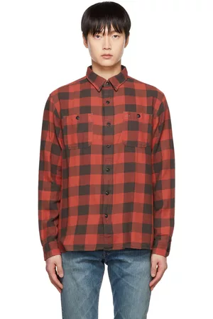 Ralph Lauren Men Shirts - Red & Black Plaid Shirt