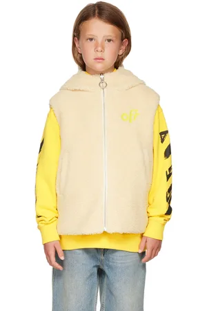 OFF-WHITE Kids Reversible Teddy Vest