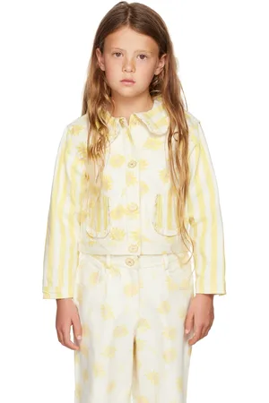 Helmstedt SSENSE Exclusive Kids Off-White Ebi Denim Jacket