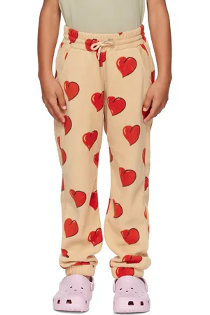 Mini Rodini Kids Hearts Fleece Trousers