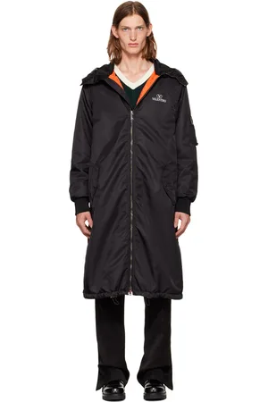 VALENTINO Black Insulated Coat