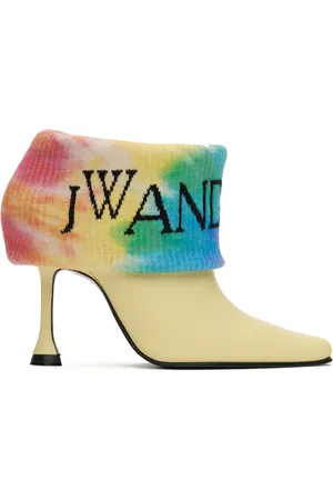 J.W.Anderson Yellow Foldover Heels