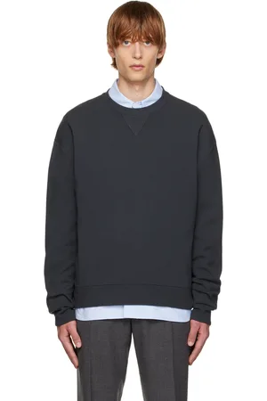 Solid Gray Wool Sweater