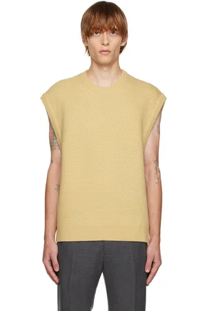 Solid Yellow Minimal Vest