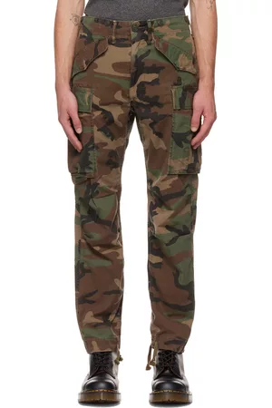 Ralph Lauren Men Cargo Pants - Khaki Regiment Cargo Pants