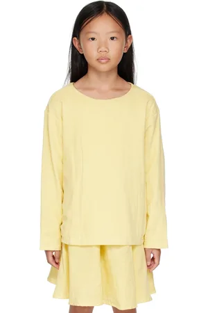 Coco Village Kids Yellow Organic Cotton Long Sleeve T-Shirt