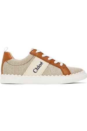 Chloé Kids Brown Lauren Sneakers