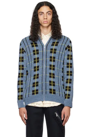 Molly Goddard Blue Logan Cardigan