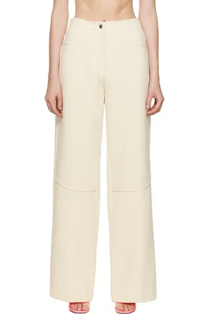 Paris Georgia SSENSE Exclusive Off-White Rodeo Trousers