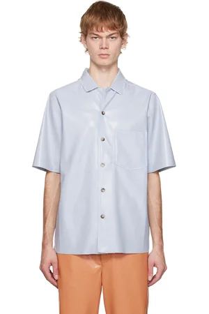 Nanushka Blue Bodil Shirt