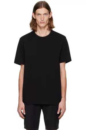 Vince Men T-shirts - Black Garment Dye T-Shirt