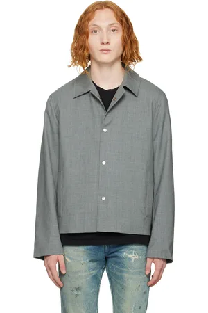 JOHN ELLIOTT Gray Relaxed Jacket