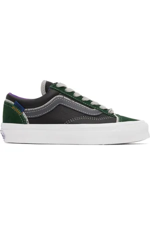 Vans Black & Green OG Style 36 UI Sneakers
