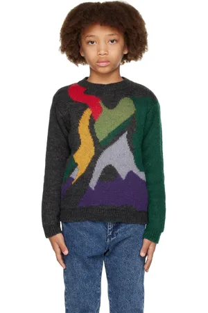 Wolf & Rita Kids Gray Age of Togetherness Óscar Sweater