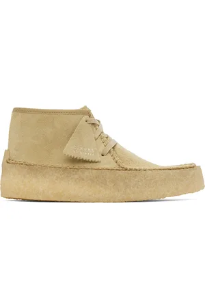 Clarks Men Boots - Beige Caravan Desert Boots