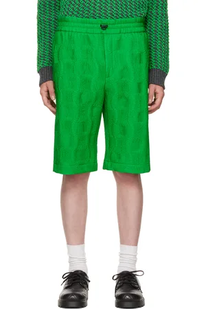 Bottega Veneta Green Insulated Shorts
