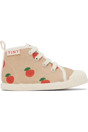 Tiny Cottons Baby Beige Apples Sneakers