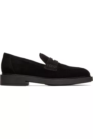 Gianvito Rossi Men Loafers - Black Harris Loafers