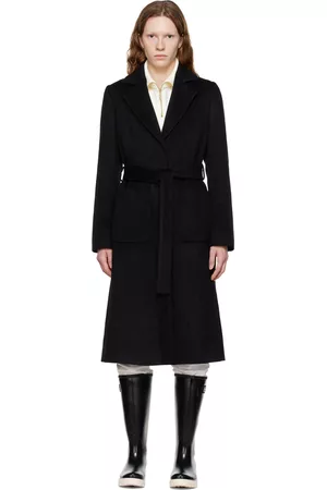 HUGO BOSS Women Coats - Black Mesua Coat