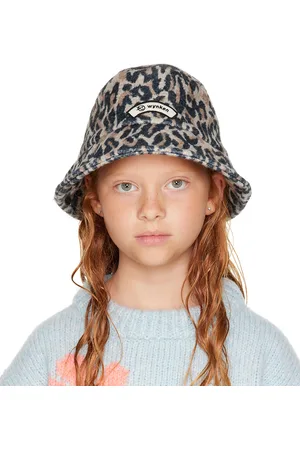 Wynken Kids Beige Moonrise Bucket Hat