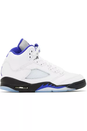 Nike Sneakers - White Air Jordan 5 Retro Big Kids Sneakers