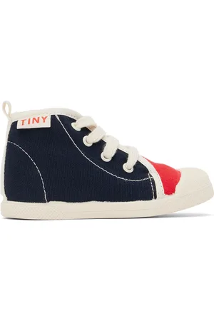 Tiny Cottons Baby Navy Color Block Sneakers