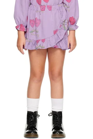 The Campamento Kids Flowers Skirt
