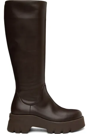 Gianvito Rossi Brown Montey Tall Boots