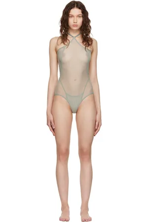 KNWLS Green Celest Bodysuit