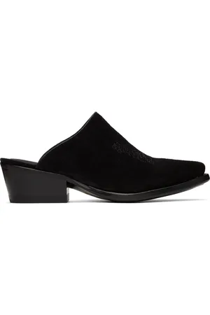 Pins & Needles Black Papillon Mules