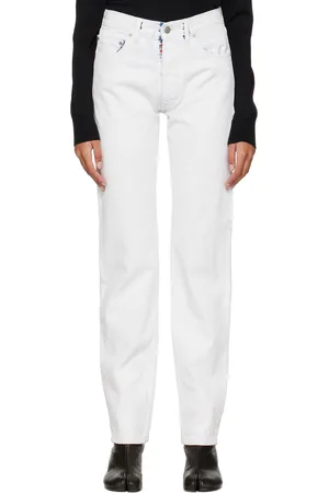 Maison Margiela White Bianchetto Jeans