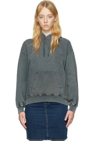 See by Chloé Black Paneled Hoodie