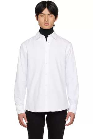 Tiger of Sweden Men Shirts - White Adley Shirt