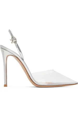 Gianvito Rossi Silver Ribbon D