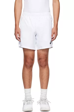 Asics Men Shorts - White Match Shorts