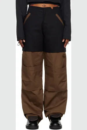 Spencer Badu Black & Brown Cargo Trousers