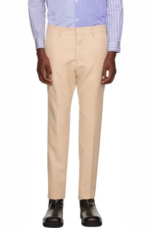 Ami Beige Cigarette Trousers