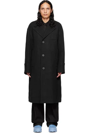 WOOYOUNGMI Gray Paneled Coat