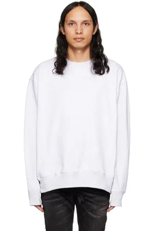We11 Done Gray Crewneck Sweatshirt