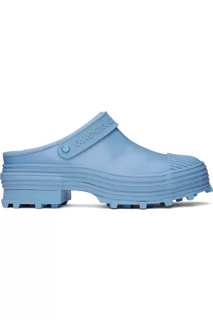 Camper Men Casual Shoes - Blue Traktori Clogs