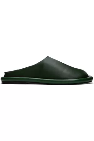 J.W.Anderson Men Slippers - Green Bumper Slippers