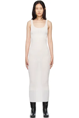 Subtle Le Nguyen Plissé Tank Maxi Dress
