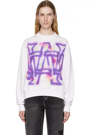 We11 Done Rainbow Symbol Sweatshirt